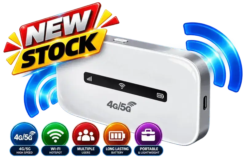 New stock 4G 5G LTE Pocket MiFi Router